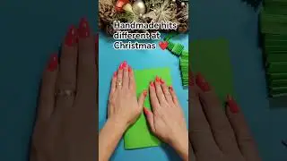 I Made This Christmas Card by Hand 🎄 | DIY Christmas Craft #christmascard #diychristmas #handmade