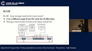 [CB23]Deep-Kernel Treasure Hunt: Finding exploitable structures in the Linux kernel