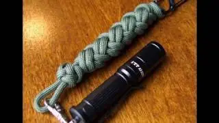 Two-Bight Turk's-Head Paracord Lanyard