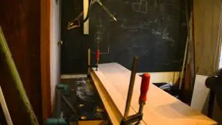 Plank Lamp