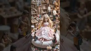 miniature doll #ai #miniatureart #miniverse #doll #shorts