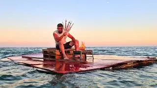 Первый морской кемпинг и рыбалка — эпическое приключение!