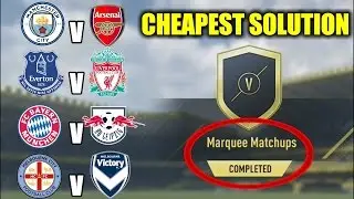 Marquee Matchups SBC Cheapest Solution | Squad Building Challenge | FIFA 17