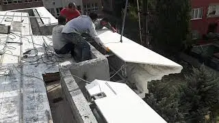 prekast montajı &ccedil;atı silmesi 3 , precast installation, 预制安装, сборная установка
