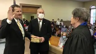 Pointe Coupee Parish Sheriff-elect Rene Thibodeaux Takes Oadh of Office