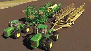 Building A $100Million Dollar Farm on Ravenport| Ep#2| Farming Simulator 19 Timelapse