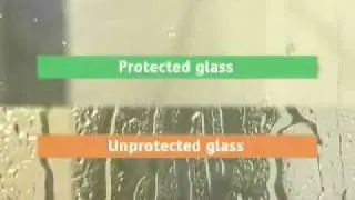 Self cleaning glass