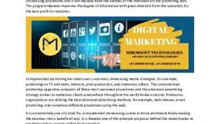 Digital Marketing Course In Greater Noida | Digital Marketing Training