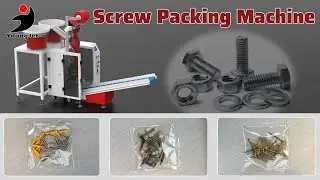 Screw Counting and Packing Machine 3 Feeders