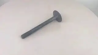 Custom-made large flange bolts