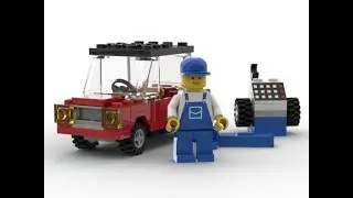 Lego Set 6655 Auto & Tire Repair 1984