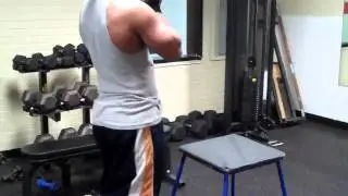 Knee to Elbow Jumps on 2ft Box  CHAOS Theory  Trainer CHAOS aka C4