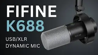 Обзор FiFine K688: лучший ли это бюджетный динамический микрофон?