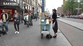 Draaiorgelfestival 2015 Amsterdam: de Flierefluiter het leukste draaiorgeltje