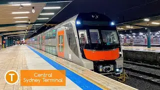 Sydney Trains Vlog 1718: Central - Sydney Terminal