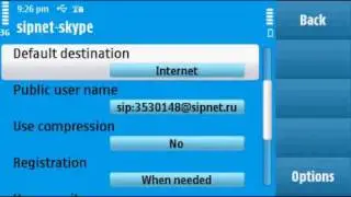 Nokia N97 voip wi-fi
