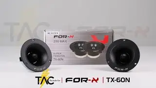 FOR-X TX-60N Tweeter Box Opening