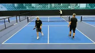 Pickleball drill 1v2 ball placement is the key