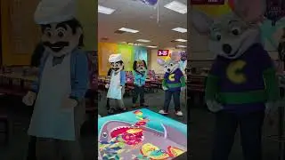 Chuck E Cheese LIVE Reopening Ceremony! #chuckecheese #reopening #ceremony #dance #cec