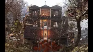 Fallout 76 Spooky C.A.M.P. and Haunted Maze Shelter