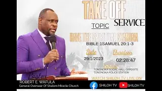 TAKE OFF SERVIC 29 01 2023   HAVE THE SPIRITUAL STAMINA