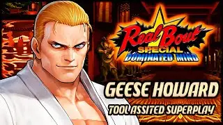 【TAS】REAL BOUT FATAL FURY DOMINATED MIND - GEESE HOWARD - (1 ENERGY POINT) - (PSX \ 1998)【4K/60FPS】