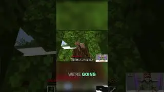 Minecraft Player Drops From Tree FAST! Building Tips #shorts