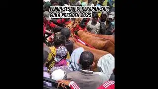 Penuh Sesak #kerapansapi #bangkalan #madura #jawatimur #indonesia