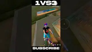 1 vs 3 😱🔥Impossible Clutch With Crazy Shots !! ON Live !! 🔥🤡#shorts#freefire