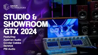 Studio & Showroom at GTX 2024 - Pro Audio Brands: PSI Audio, Austrian Audio, ISOVOX, Cordial Cables