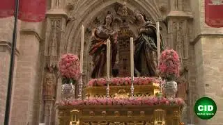Corpus 2022 - Salida del Corpus Christi de Sevilla desde la catedral (Completo)