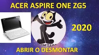 ACER ASPIRE ONE ZG5 ABRIR O DESMONTAR