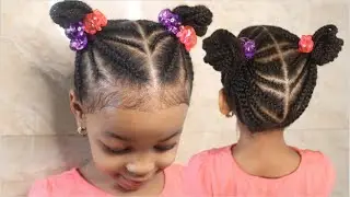 Fast and Easy Braids for Kids/ፈጣንና ቀላል የልጆች ሹሩባ