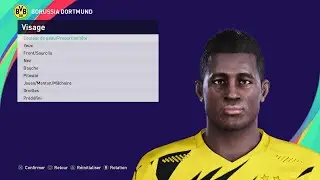 [PES 2021] BORUSSIA DORTMUND players face & hair