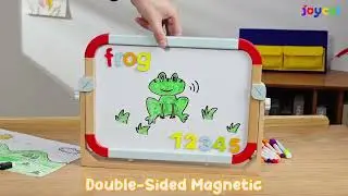 Joycat Wooden Double-Sided Magnetic Easel For Kids🎨