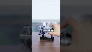 TECHING All-Metal Turbofan Engine Model for STEM Education & Collectors