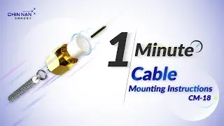 How to Crimp a SMA Connector – 1 Minute Cable Mounting Instructions