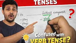 Verb Tenses Explained | He _ football every week | English Grammar Easy