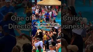 BEST Cruise Director In The Business! Carnival&rsquo;s Leon Smith #carnivalcruise #carnivalhorizon #cruise