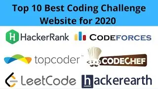 Top 10 websites for Competitive Coding | Top 10 Best Coding Challenge website | CodeCompuTech