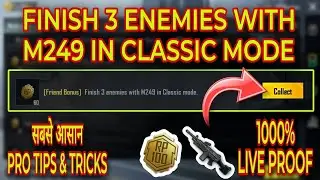 FINISH 3 ENEMIES WITH M249 IN CLASSIC MODE | NINJA GAMING