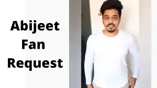 Abijeet Fan Request to Audience | #VoteForAbijeet