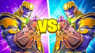 Я организовал турнир 1 на 1 с использованием только обликов Таноса в Fortnite...