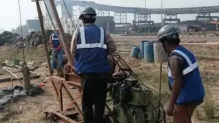 soil investigation,( Land boring), soil testing,land bore hole, geotechnical investigation,