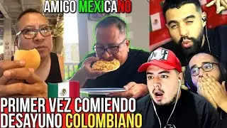 🇲🇽 desayunando por primera vez HUEVOS PERICOS🤯en COLOMBIA!!🐣