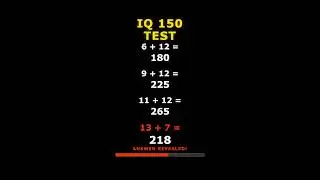 뇌가 젊어지는 시간! IQ 테스트 (실시간 두뇌운동) #아이큐테스트 #두뇌운동 #iqtest #018