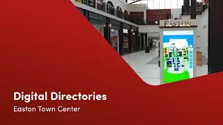Easton Town Center - Digital Wayfinder
