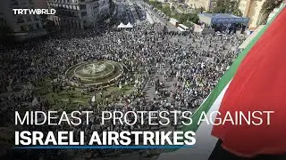Protests across the Middle East calling for end to Gaza blockade