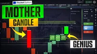 Mother Candle Genius Strategy | Pocket Option Trading Strategy | Svm Binary Trading