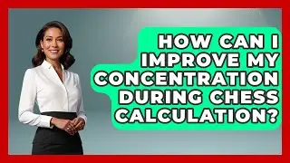 How Can I Improve My Concentration During Chess Calculation? - The Chess Codex